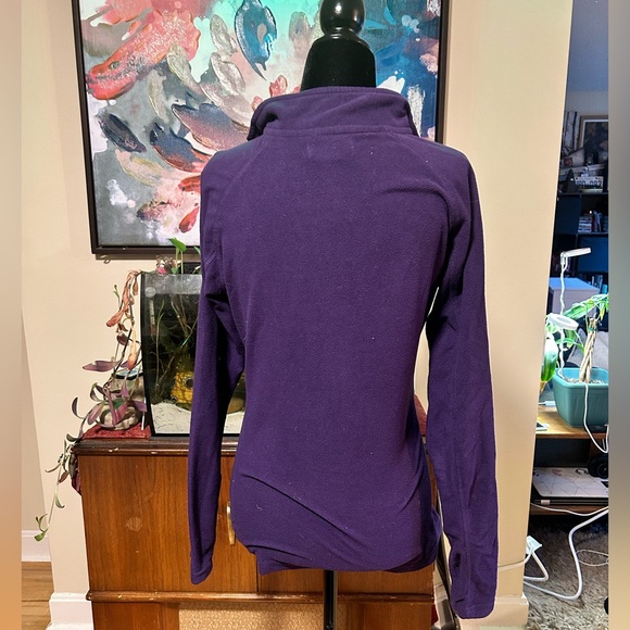 GEOGRAPHICAL NORWAY Purple Fleece Sweater - Picture 2 of 2